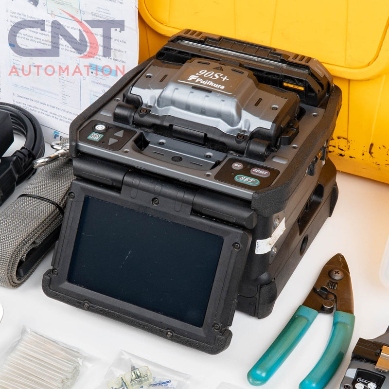 AFL Fujikura 90S+ SM MM Core Alignment Fiber Fusion Splicer With CT-50 Cleaver