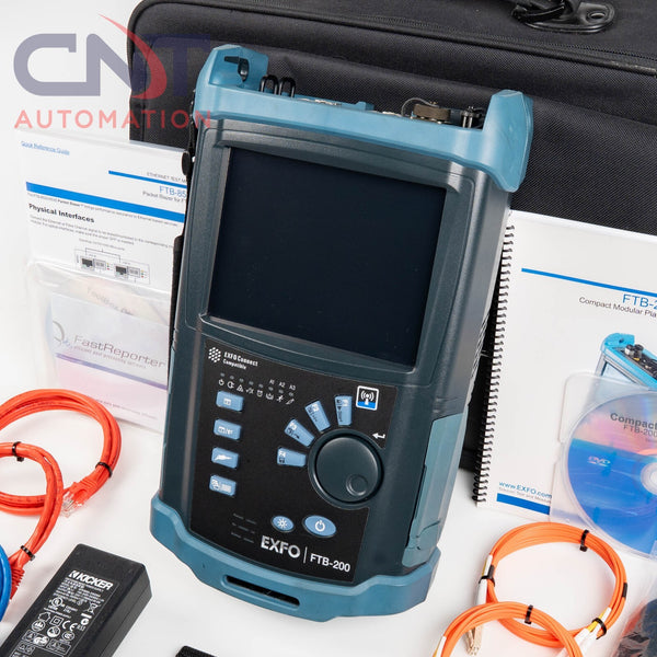 Exfo FTB-200-V2-S1 2-Slot Modular Mainframe FTB-8510 Packet Blazer Modules