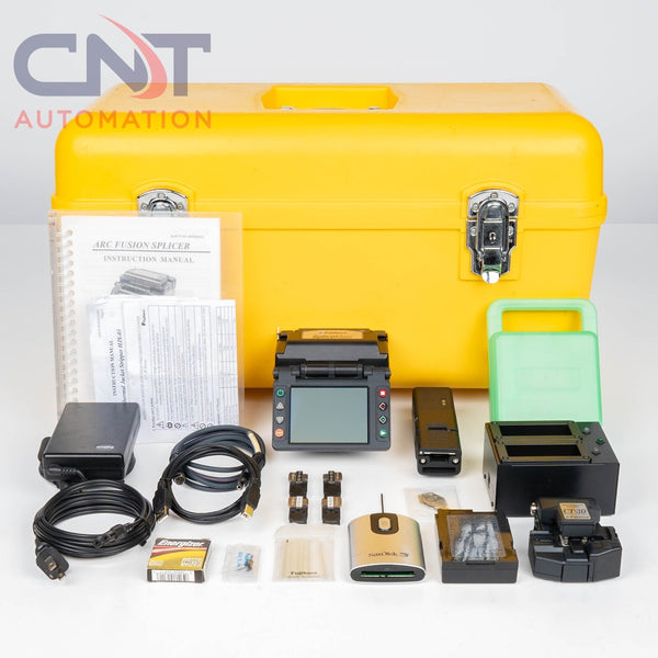 Fujikura FSM-11R SpliceMate Fiber Fusion Splicer W Jacket Stripper & Cleaver FSM