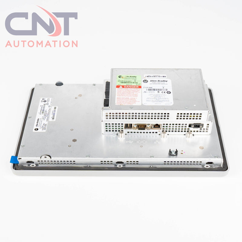 Allen Bradley PanelView Plus 1000 HMI 2711P-K10C6D1  2711P-RN6 DH+/DH485/RIO AB