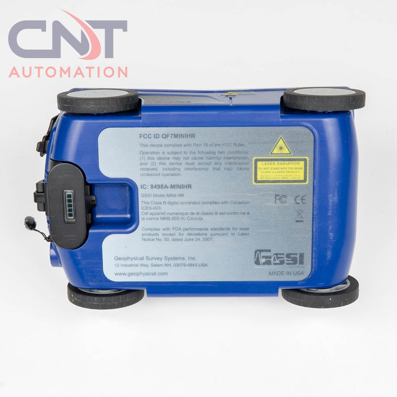 GSSI StructureScan Mini HR High Res 2600MHz GPR Systems for Concrete Inspection