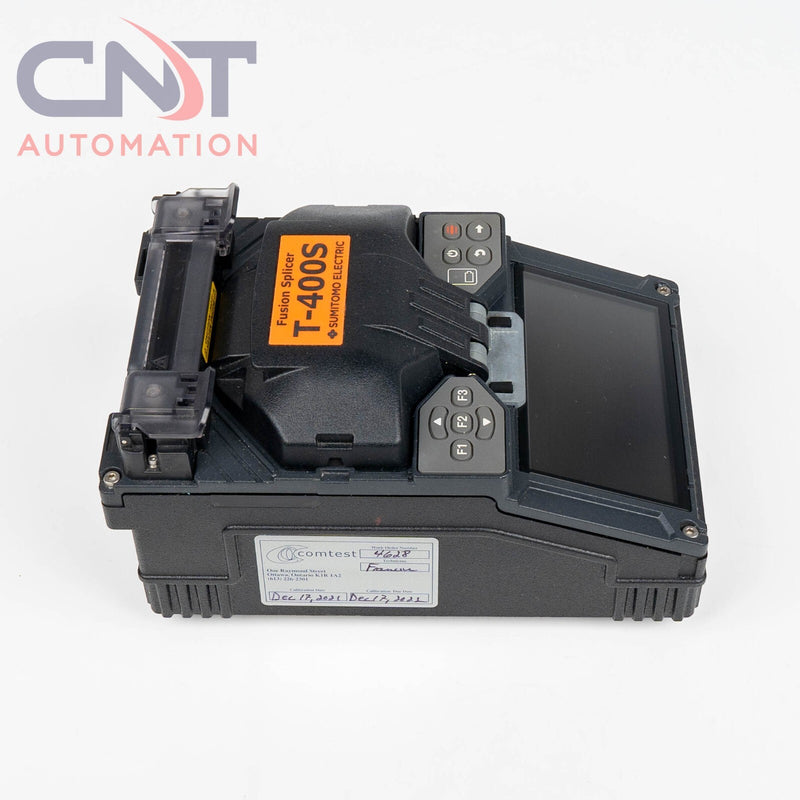 Sumitomo T-400S Active Clad Alignment Arc Fusion Splicer With FC-8R Fiber Clever