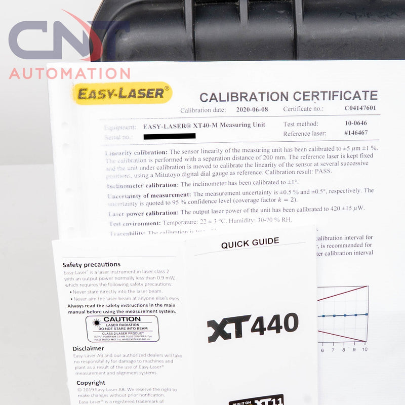 Easy Laser XT440 With XT40-S, XT40-M w/ New Calibration & Bluetooth *Calibrated*