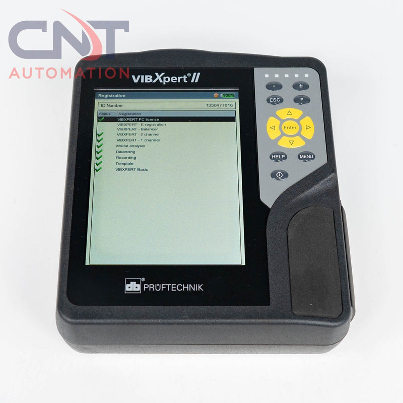 Pruftechnik VibXpert II Vibration Analyzer Data Collector With Omnitrend License