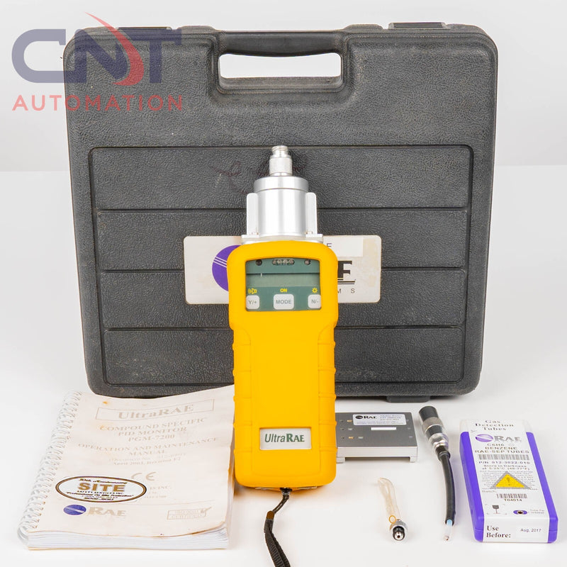 UltraRAE PGM-7200 Compound Specific PID Monitor VOC With Accessories
