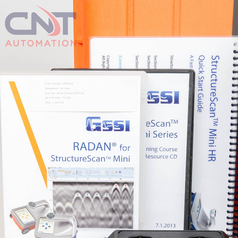 GSSI StructureScan Mini HR High Res 2600MHz GPR Systems for Concrete Inspection