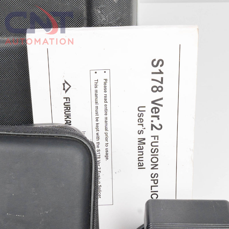 Fitel S178A v2 Fusion Splicer SM MM Fiber Core Alignment With S326 Cleaver S178