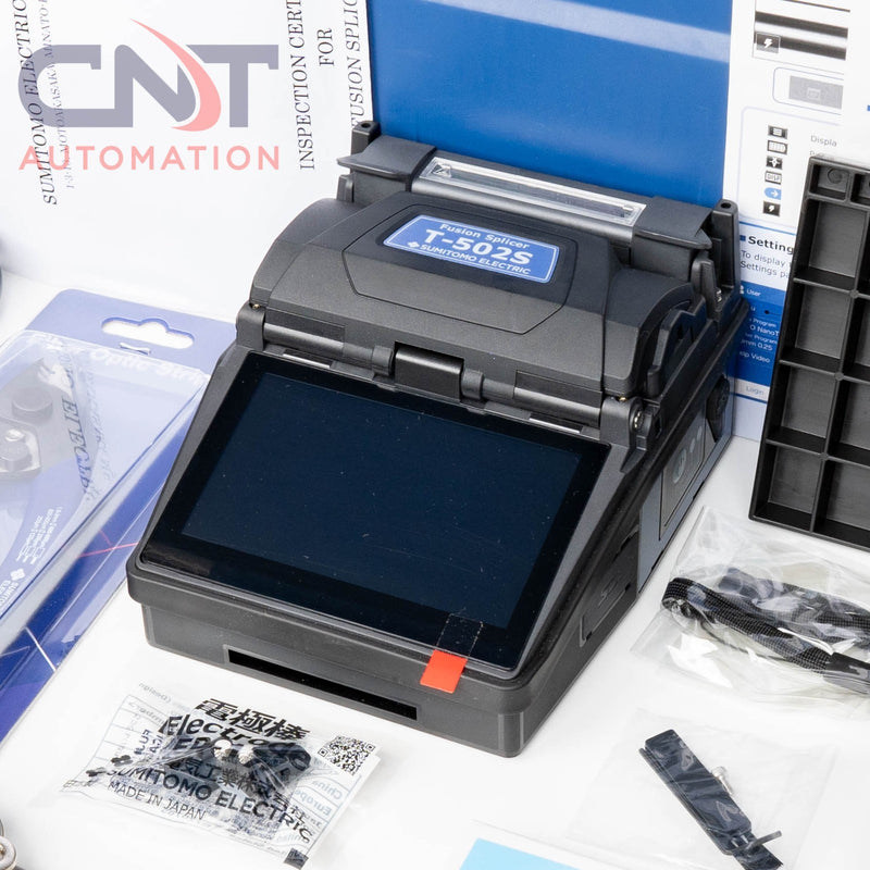 Sumitomo T502S Elite Active Clad Alignment Handheld Fusion Splicer Kit