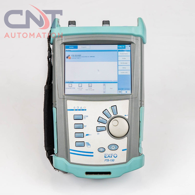 Exfo FTB-150 S1 E15 EI MM/SM QUAD Fiber OTDR w/ FTB-7200D 850/1300/1310/1550
