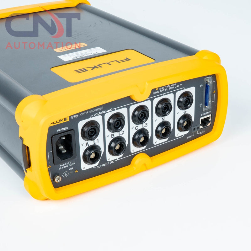 Fluke 1750 Three-Phase Power Recorder 1000V CAT III 600V CAT IV W/ ARCHOS Tablet