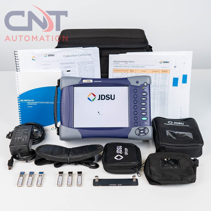 JDSU T-BERD 6000A BERT MSAM C0404 Compact Network Test Platform