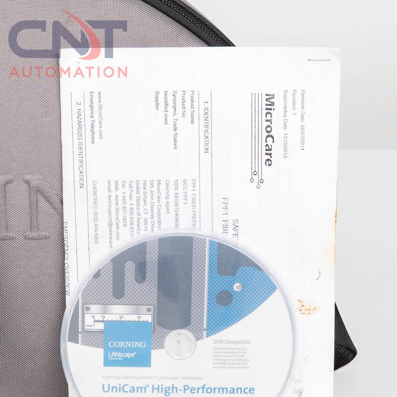 Corning TL-UCP Fiber Systems Unicam High-Performance Tool Kit W/ FBC-007 Cleaver