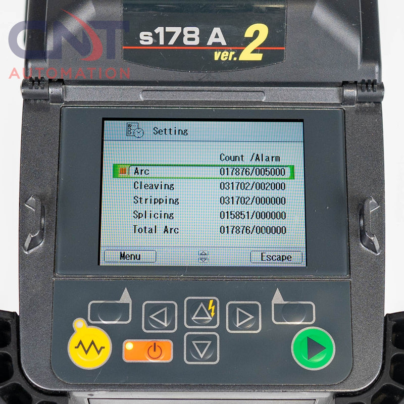 Fitel S178A v2 Fusion Splicer SM MM Fiber Core Alignment With S326 Cleaver S178
