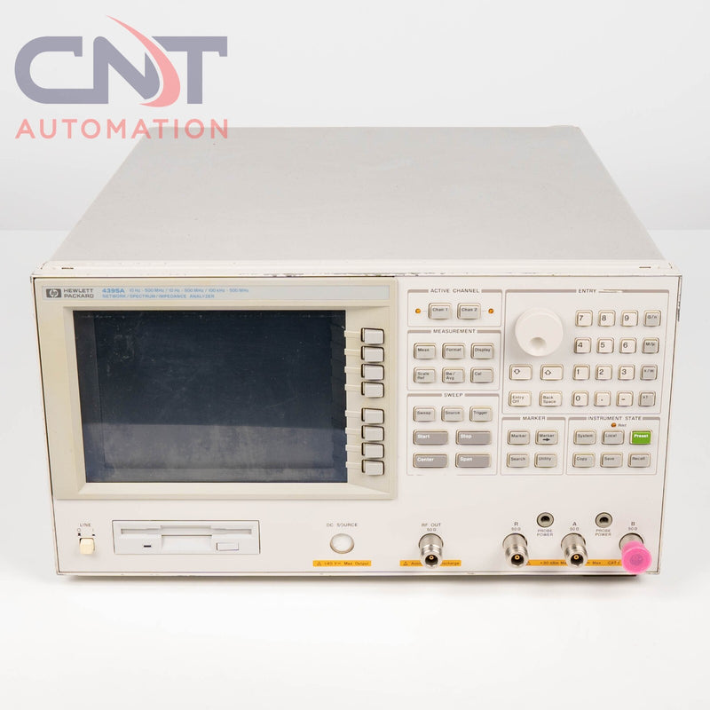 HP Agilent Keysight 4395A 10Hz-500Mhz Network Spectrum Impedance Analyzer