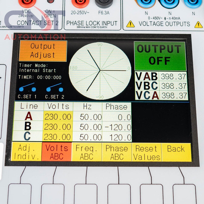 T&R Test Equipment ART3V 3 Phase Voltage And Frequency Relay Test System