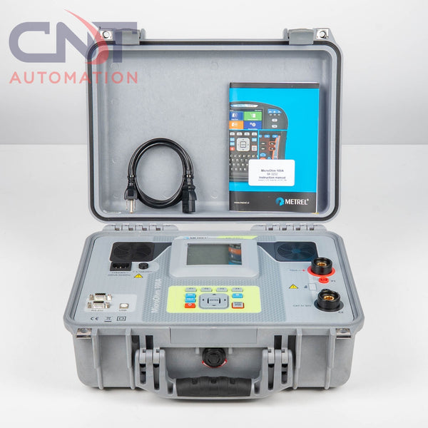Metrel MI 3252 MicroOhm 100A Portable Low Resistance Ohmmeter