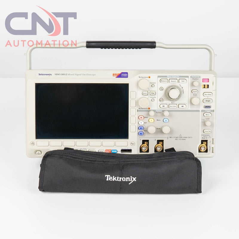 Tektronix MSO3012 100Mhz 2.5GS/s 2CH Analog 16CH MSO Mixed Signal Oscilloscope