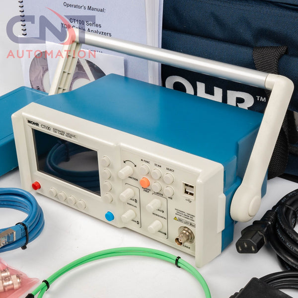 MOHR CT100 Series High‐Resolution Automated Metallic TDR Cable Tester