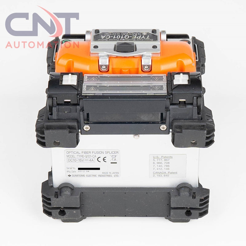 Sumitomo Type-Q101-CA Fusion Splicer Optic Equipment W/ FC-6RM Fiber Clever