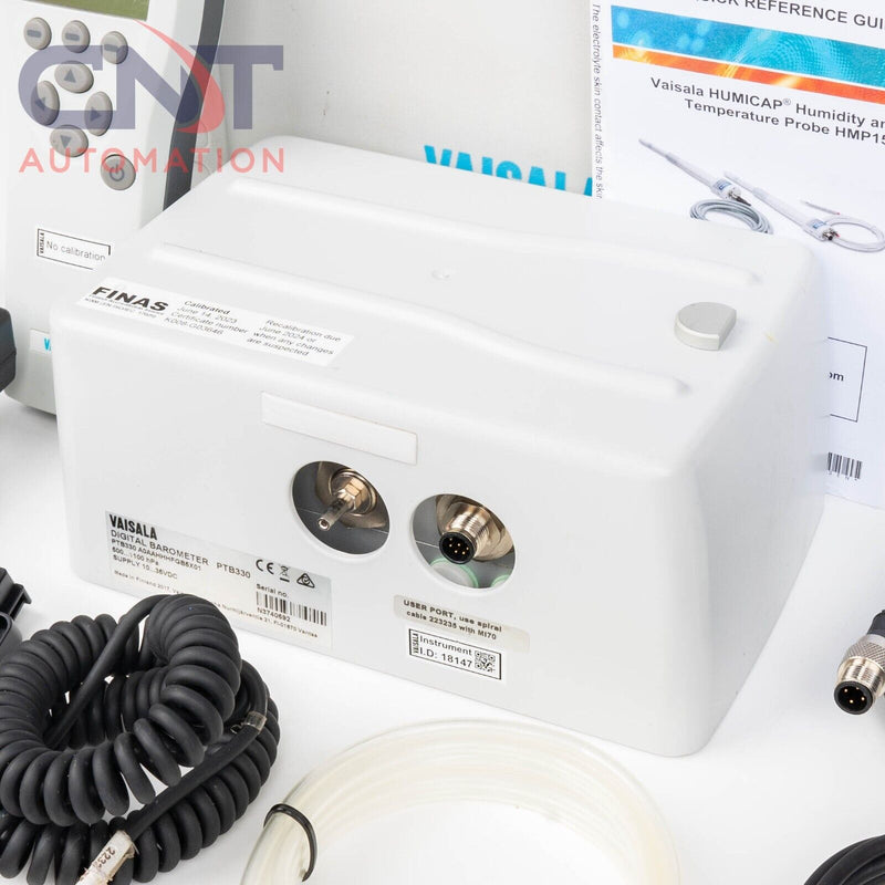 Vaisala PTB330TS Barometric Pressure Transfer Standard With MI70 Indicator