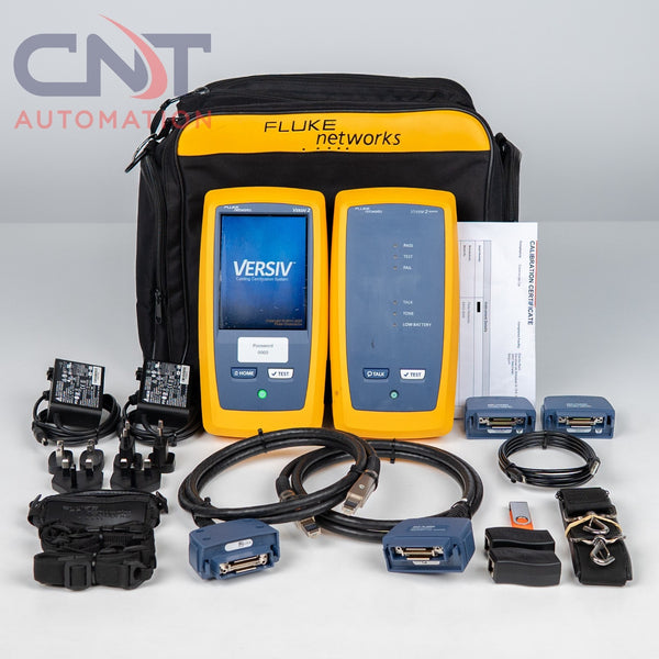 Fluke Networks DSX-5000 Versiv2 Cable Analyzer With Versiv 2 Remote Calibrated