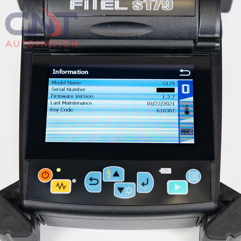 FITEL S179A Hand Held Core Alignment Fiber Fusion Splicer W/ Fitel S326 Cleaver