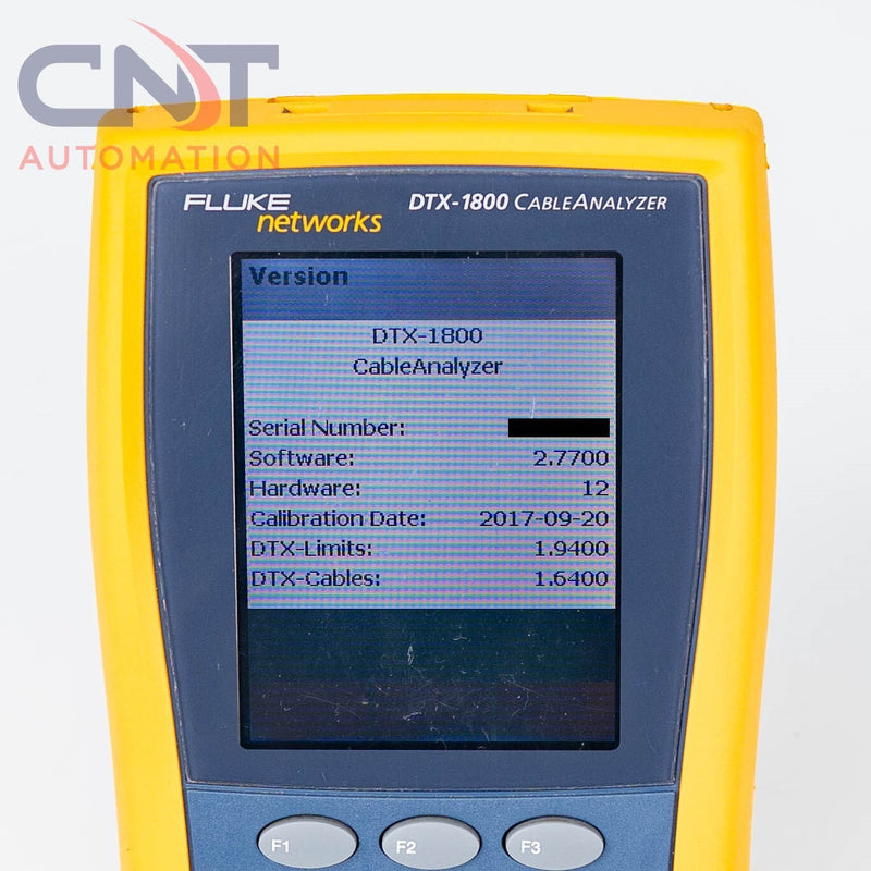 Fluke Networks DTX-1800 Cat 6 DTX Cable Analyzer Tester With SmartRemote