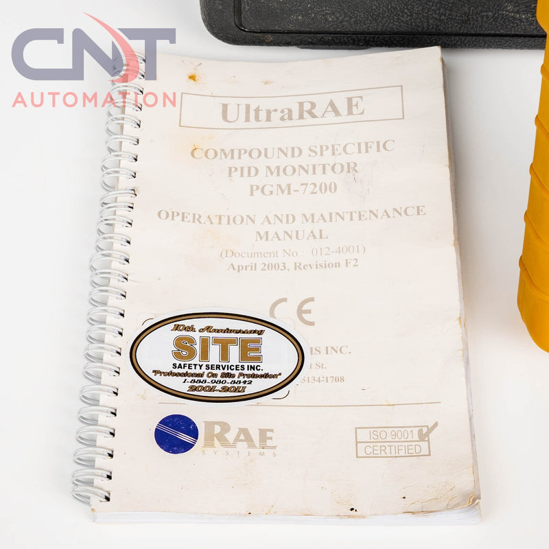 UltraRAE PGM-7200 Compound Specific PID Monitor VOC With Accessories