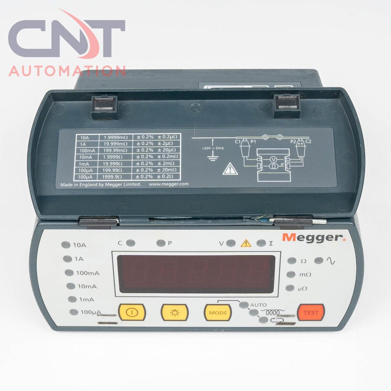 Megger DLRO10 10A Digital Low Resistance Ohmmeter 0.1µΩ to 2000Ω (No Leads)