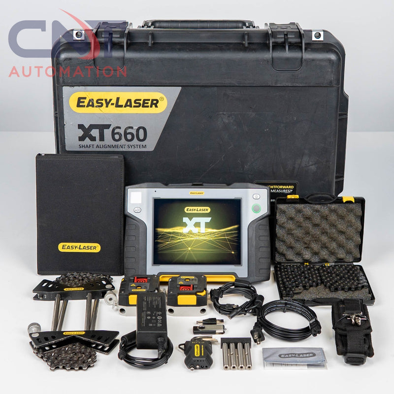 Easy-Laser XT660 Shaft Alignment System for Horizontal & Vertical Machinery