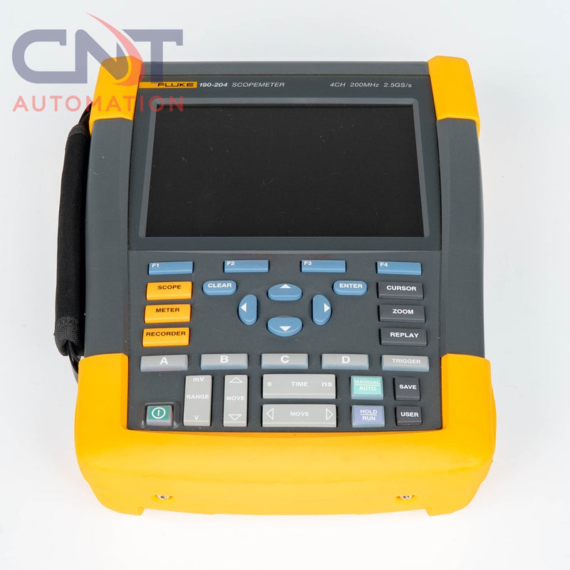 Fluke 190-204 Oscilloscope ScopeMeter Handheld 4 Channel 2.5GS/s 200MHz 4CH