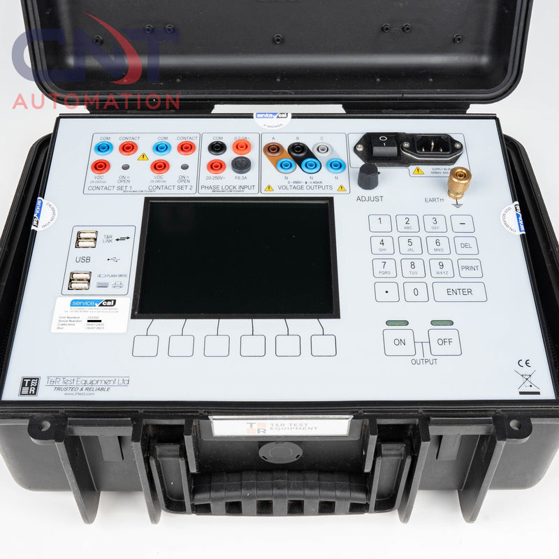 T&R Test Equipment ART3V 3 Phase Voltage And Frequency Relay Test System