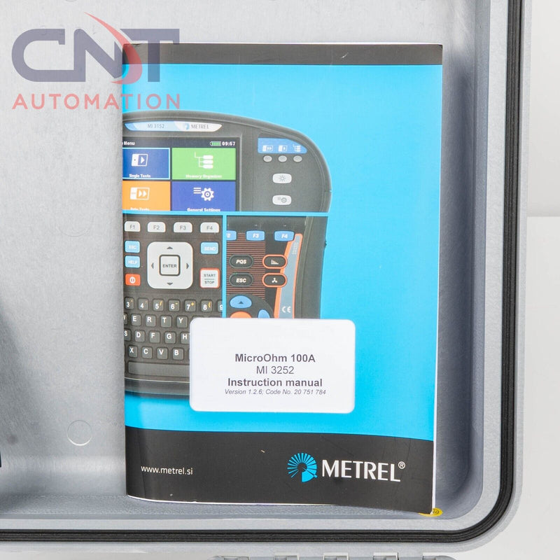 Metrel MI 3252 MicroOhm 100A Portable Low Resistance Ohmmeter