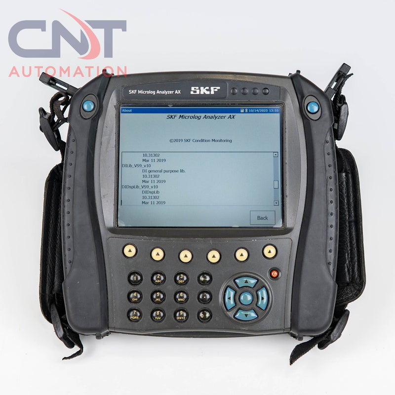 SKF CMXA 80 Microlog Analyzer AX Series Data Collector Dual Channel W/ Balancing