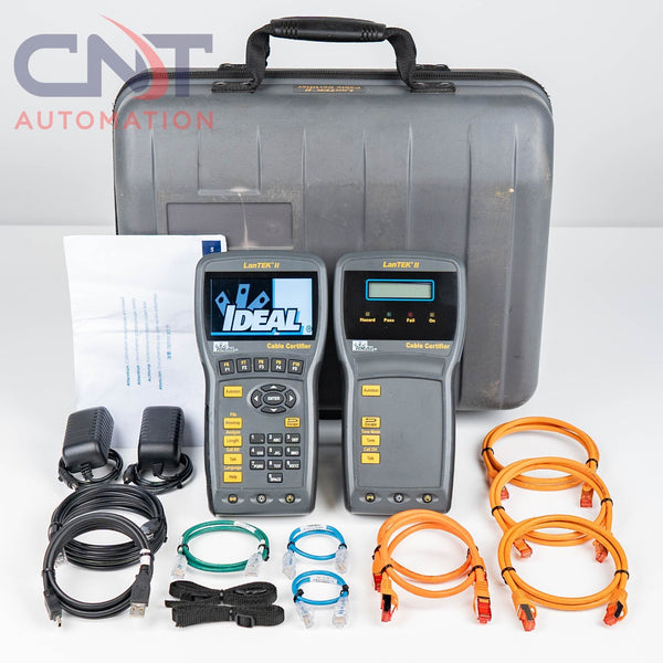 Ideal LanTEK II 350 MHz CAT5a CAT6 CAT6a LAN Copper Cable Certifier Tester
