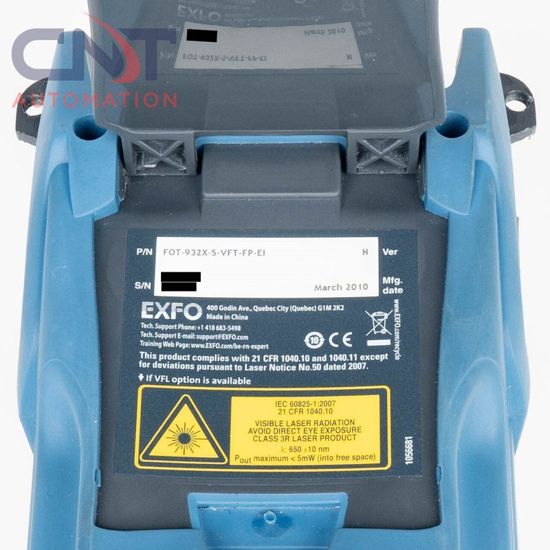 EXFO FOT-930 MaxTester II Multifunction Loss Tester  1310/1490/1550 SM 5-VFT-FP