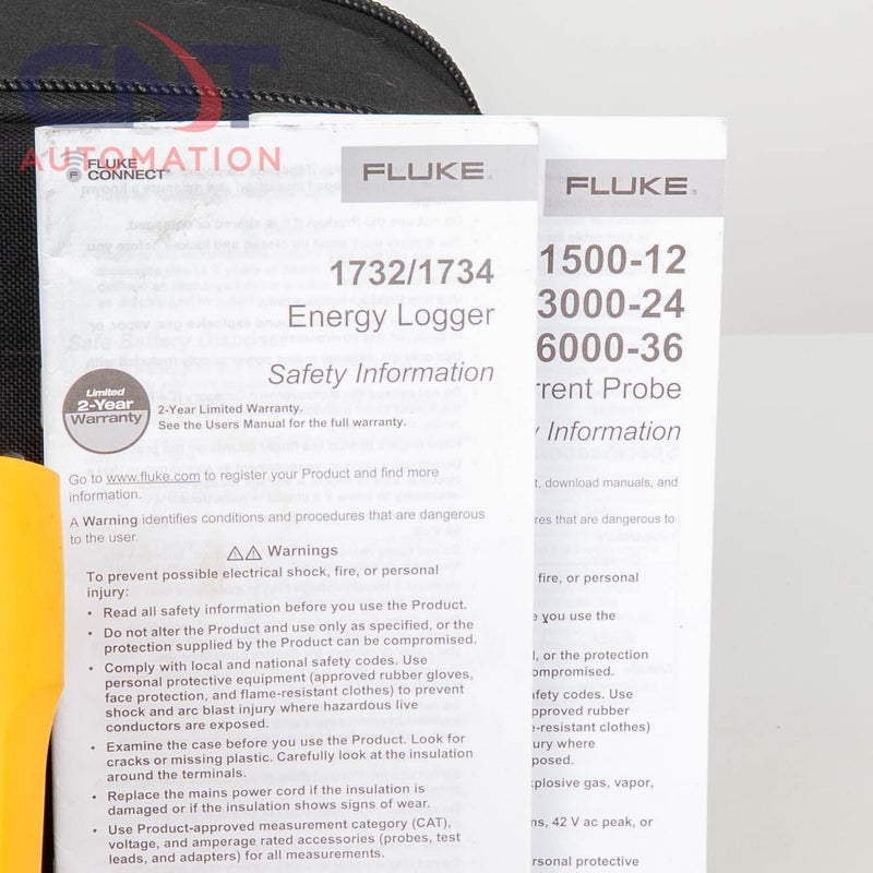 Fluke 1732 Three-Phase Electrical Energy Logger With Current Probes