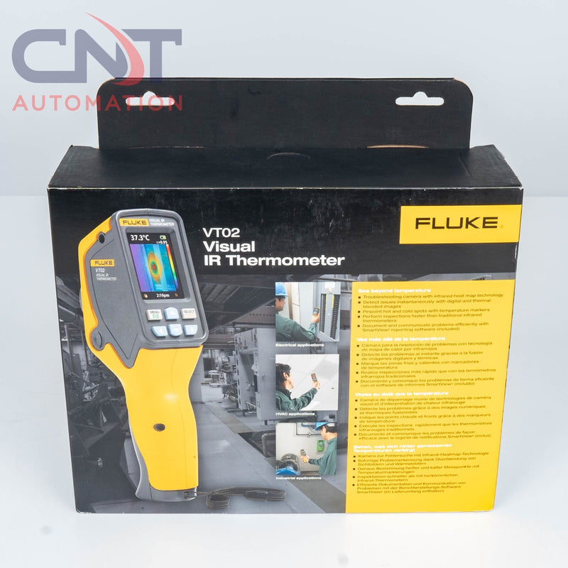 Fluke VT02 Visual Imaging Infrared IR Handheld Thermometer VT Series