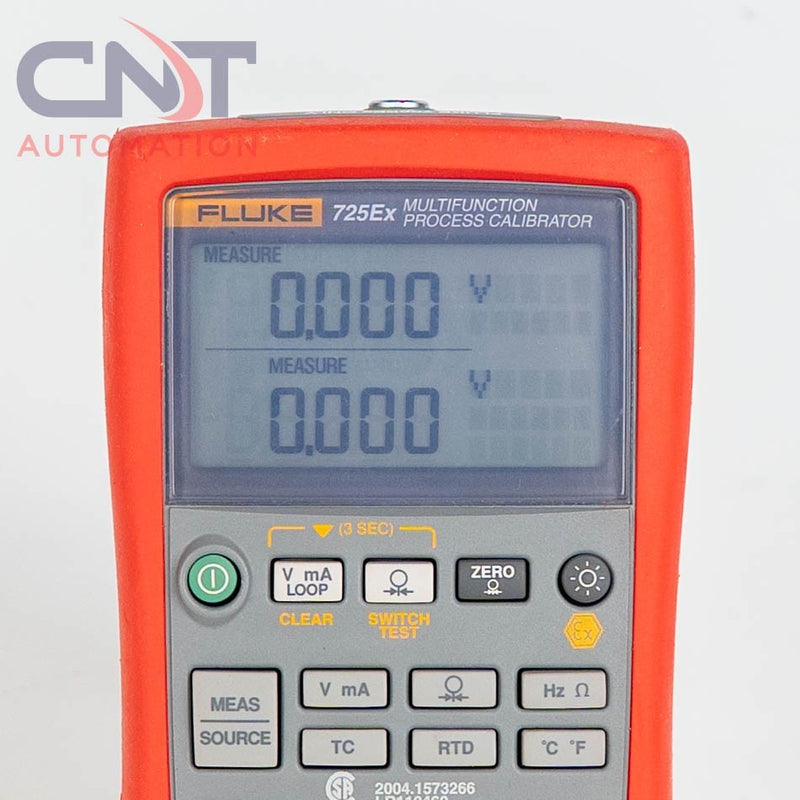 Fluke 725Ex Intrinsically Safe Multifunction Process Calibrator Simply Powerful