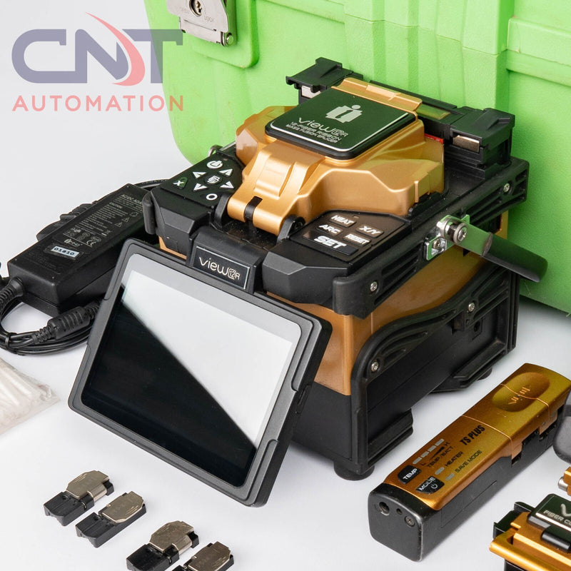 INNO View 12R SM MM Mass Fiber Ribbon Fusion Splicer W/ V7 cleaver and Stripper