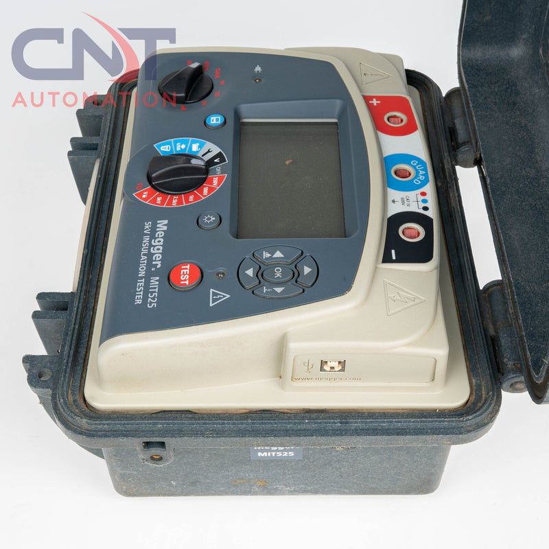 Megger MIT525 5 kV Diagnostic Insulation Resistance Tester 5000V 10TÎ© CAT IV