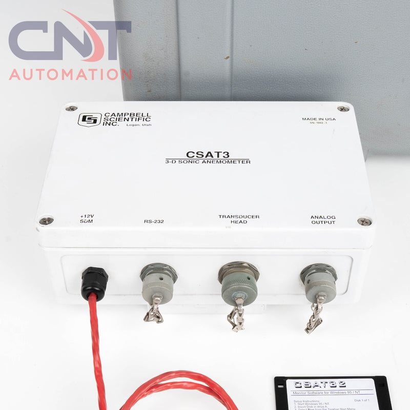 Campbell Scientific CSAT3 3D Sonic Anemometer Turbulence Air Measurements