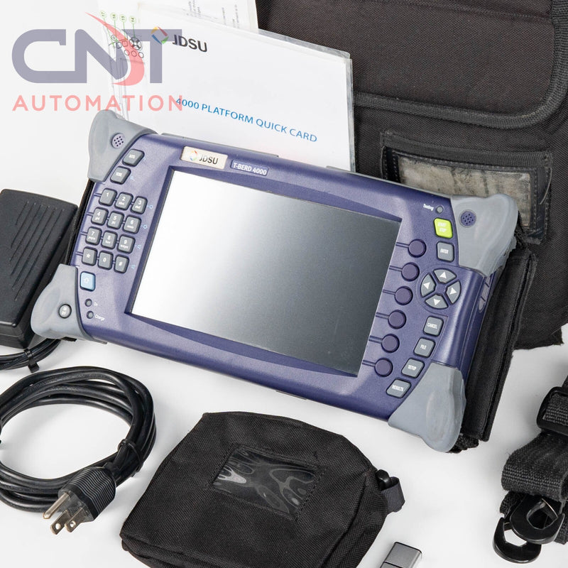 JDSU T-BERD 4000 Handheld OTDR SM MM Optical Reflectometer 4123MM/4126MA Modules