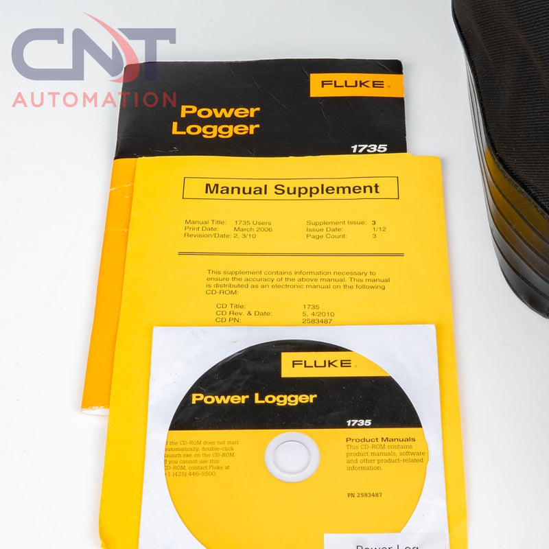 Fluke 1735 Three-Phase Power Quality Data Logger And Energy Analyzer