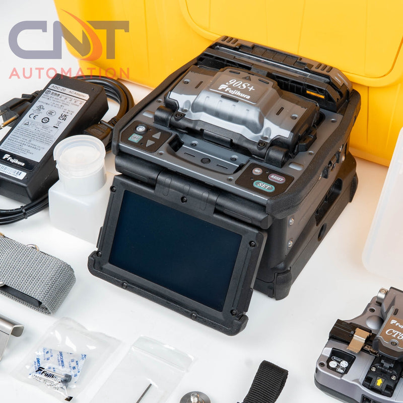 AFL Fujikura 90S+ SM MM Core Alignment Fiber Fusion Splicer With CT-50 Cleaver