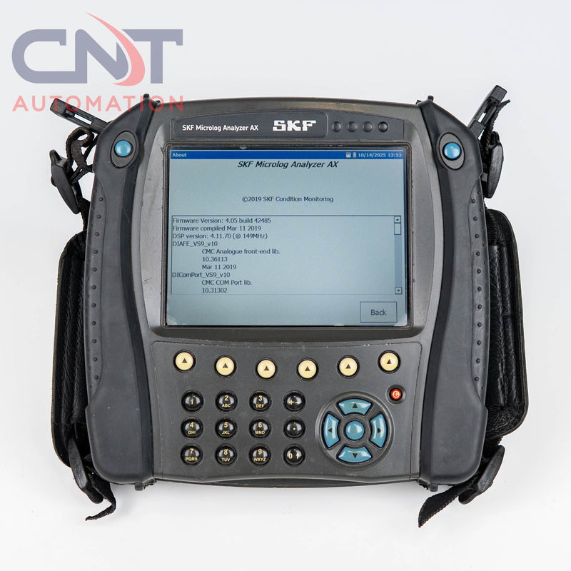 SKF CMXA 80 Microlog Analyzer AX Series Data Collector Dual Channel W/ Balancing
