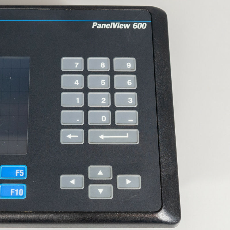 Allen Bradley PanelView 600 2711-B6C1 HMI Terminal With Mounting Hardware