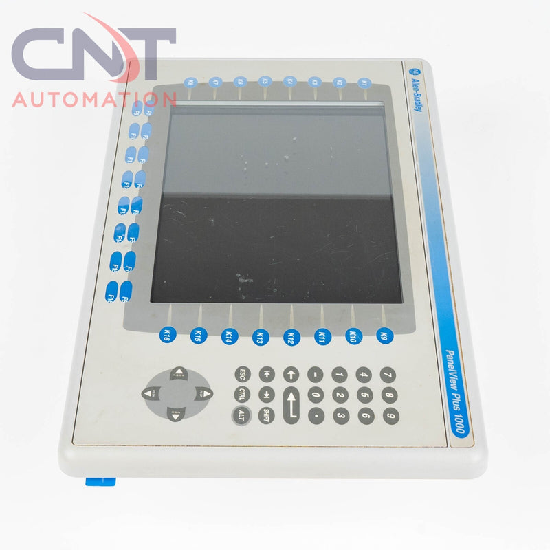 Allen Bradley PanelView Plus 1000 HMI 2711P-K10C6D1  2711P-RN6 DH+/DH485/RIO AB