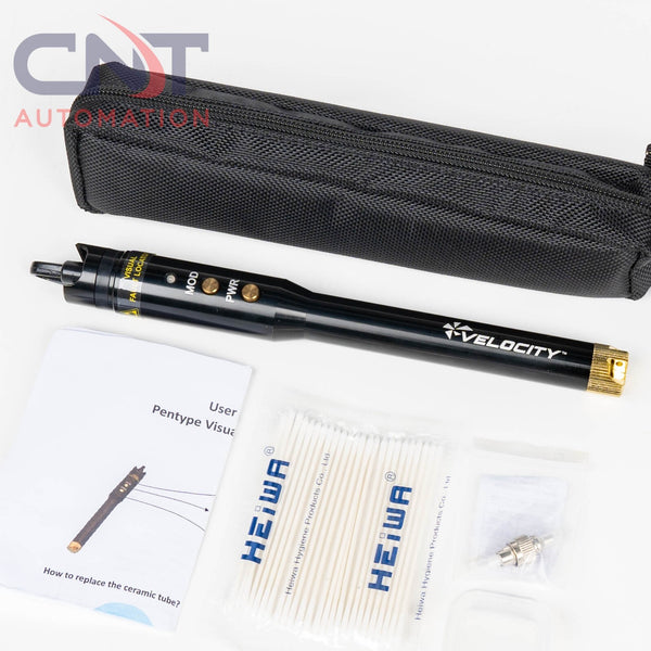 VFL-650P Optical Fiber Pentype Visual Fault Locator SM and MM Fiber Velocity VFL