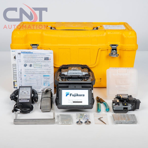 AFL Fujikura 90S+ SM MM Core Alignment Fiber Fusion Splicer With CT-50 Cleaver